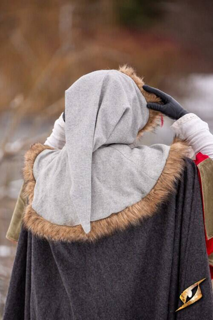 Fimbul Hood - Wool - Misty Grey