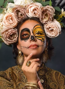 Brown Orange Black White Cream Make-Up - kremowe farby do charakteryzacji