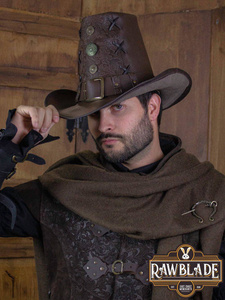 Johann Witch Hunter Hat Deluxe - Brown