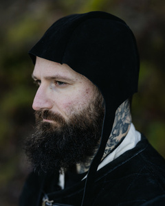 Cornelio cap Suede - Black