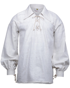 Sawyer shirt linen - White - koszula łniana
