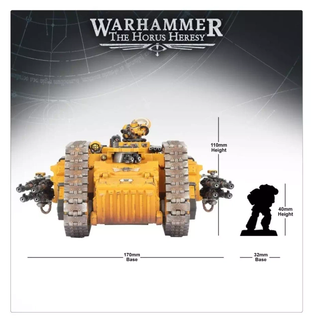 Warhammer The Horus Heresy: Legiones Astartes Spartan Assault Tank