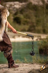  Flail Chain - Black - 30 cm