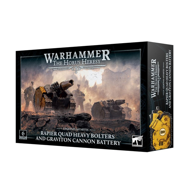 Warhammer The Horus Heresy: Legiones Astartes Rapier Quad Heavy Bolters and Graviton Cannon Battery