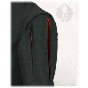 Joerg Lansquenet Doublet Green/Orange - landsknechtowy kaftan