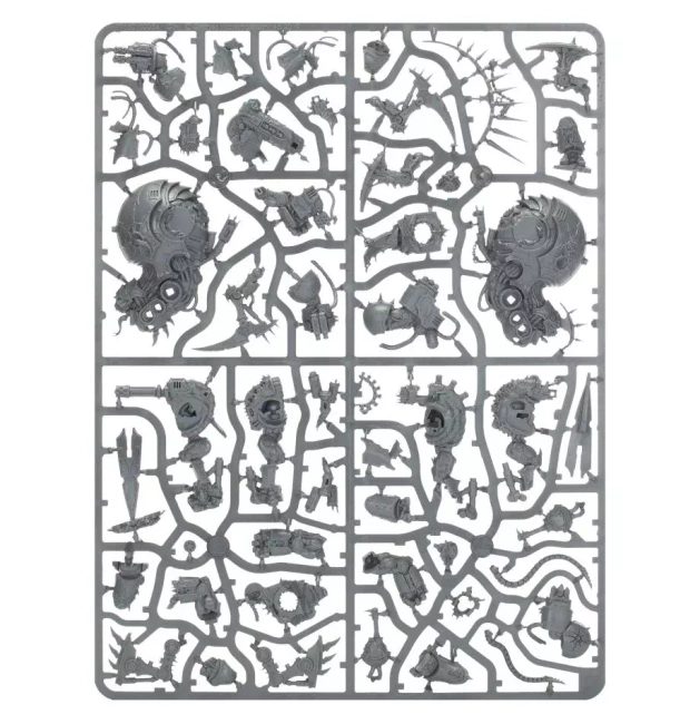 Warhammer 40000: Chaos Space Marines Warpforged Venomcrawler and Obliterators