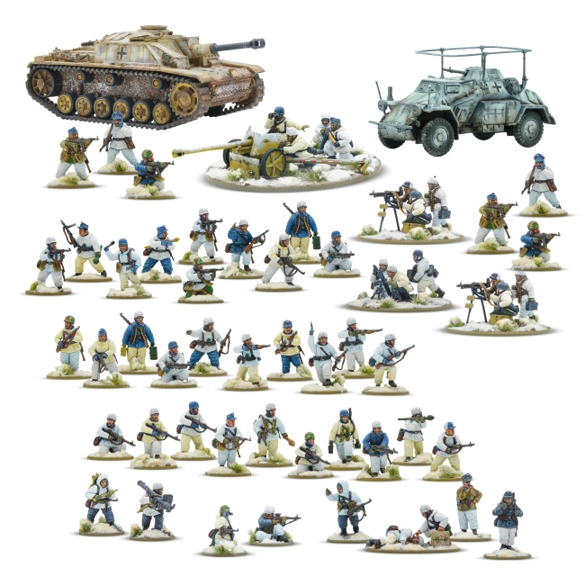 Bolt Action: Niemcy Fallschirmjäger (Winter) Starter Army