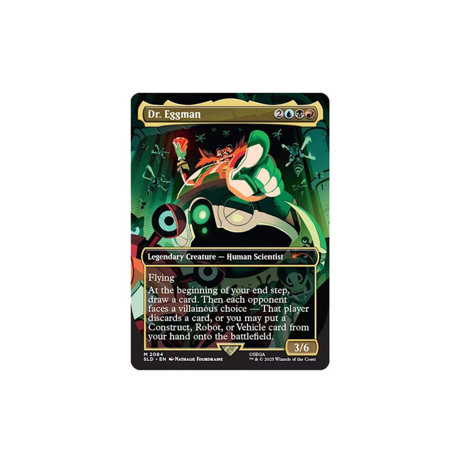 Magic the Gathering Secret Lair x Sonic: Friends & Foes english