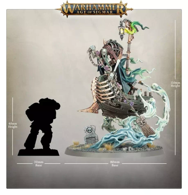 Age of Sigmar: Nighthaunt Awlrach the Drowner