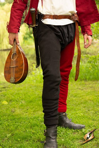 Single Hose - Black - Wool