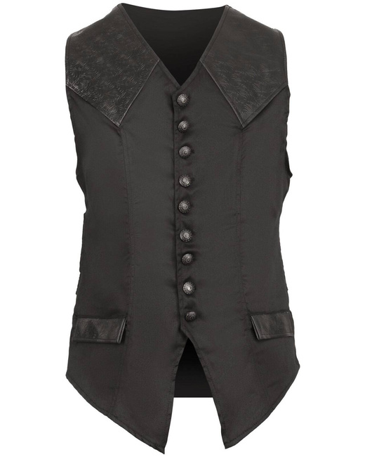 Darovin Vest - Black - twillowa kamizelka