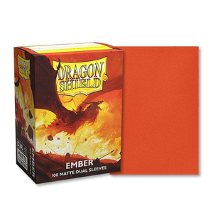 Koszulki na karty Dragon Shield: Matte – Dual Ember (100)