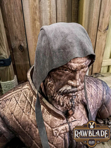 Barbadok Leather Coif - Brown