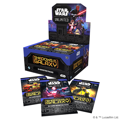 Star Wars: Unlimited - Shadows of the Galaxy - Booster Box (24 boostery)