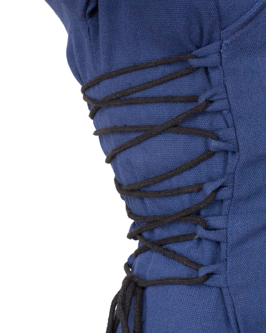 Antaris Dress Canvas - Blue - suknia bawełniana