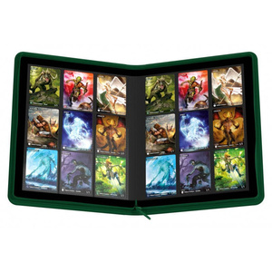 18-Pocket ZipFolio XenoSkin Green