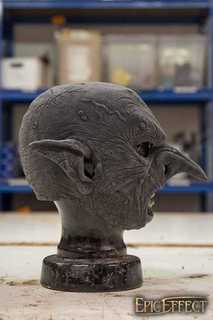 Malicious Goblin - Unpainted / maska lateksowa Goblin niemalowana