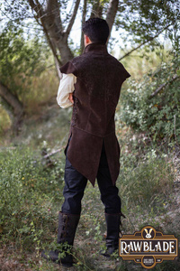 Yalon Long Jerkin Deluxe - Brown