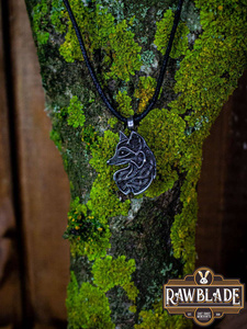 Cunning Fox Amulet - Steel