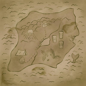 Dice Tray Robinson 22x22 cm