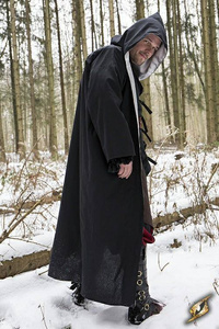 Magician Robe - Black/Silver