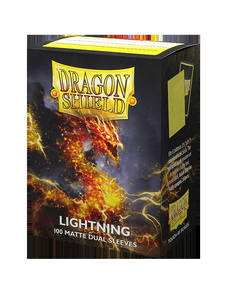 Koszulki na karty Dragon Shield: Matte Dual - Lightning (100 szt.)
