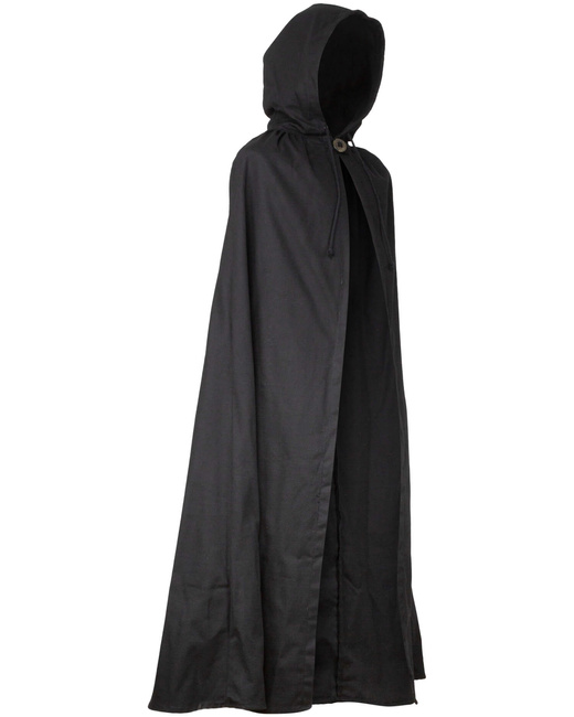 Aaron Cloak Canvas Black - płócienna opończa