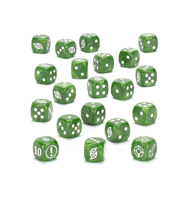 Warhammer: The Old World Wood Elf Realms Dice Set