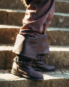 Haddock Jackboot 2nd Ed.- Brown - wojskowe kozaki