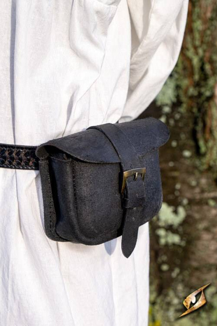 Warrior Bag - Suede - Black - Small