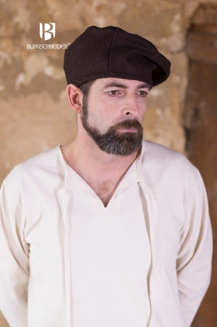 Wool Beret Harald - Brown