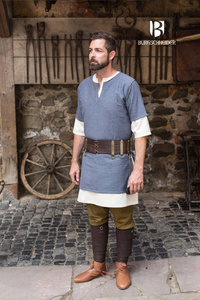 Short Sleeve Tunic Aegir - Grey