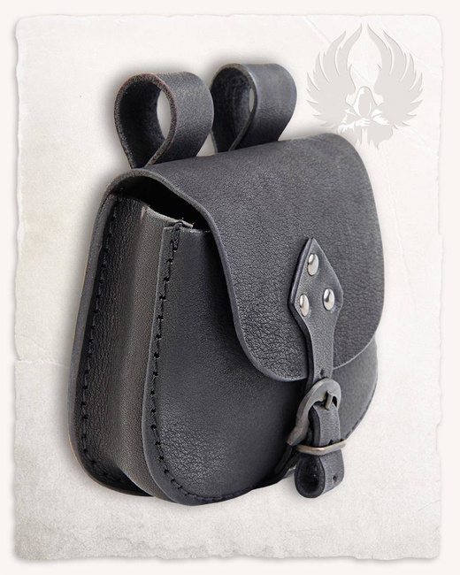 Torben Beltbag Black - skórzana kaletka