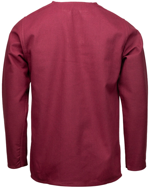 Rurik shirt - Bordeaux - koszula bawełniana