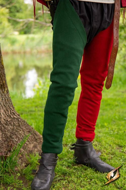 Single Hose - Green - Wool