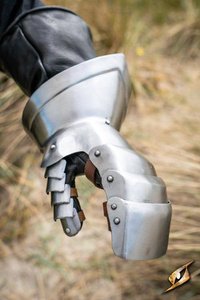 Steel Mittens - Polished Steel