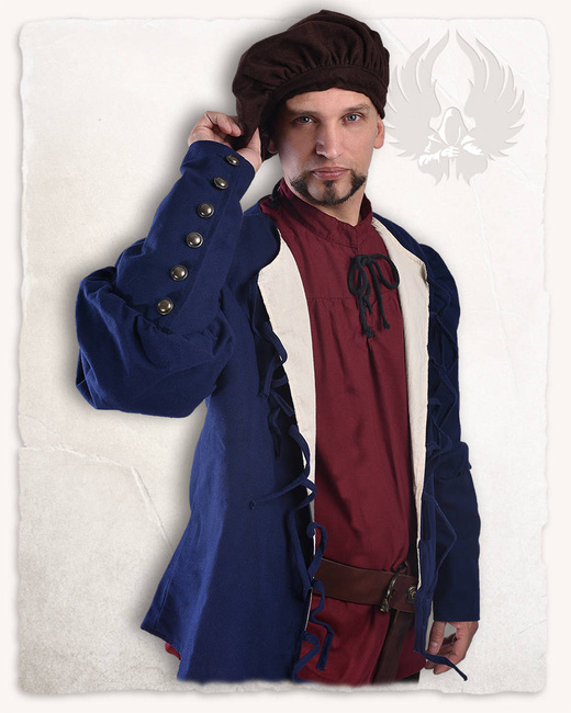 Rafael Jerkin Premium Canvas Blue - płócienny kaftan