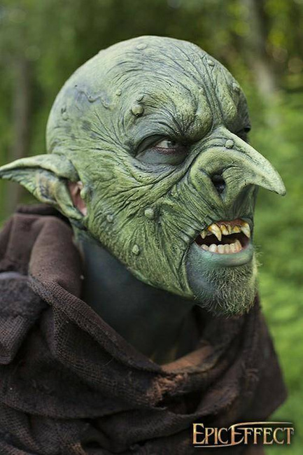 Malicious Goblin - Green / maska lateksowa Goblin