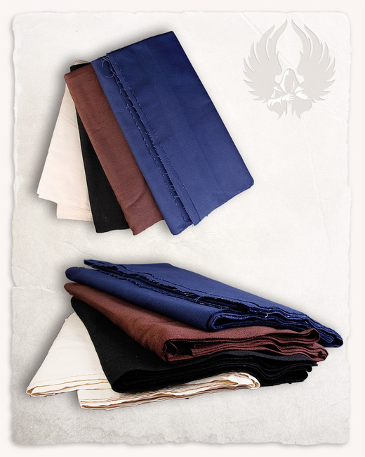 Canvas Fabric 300cm x 90cm - Black - płótno bawełniane