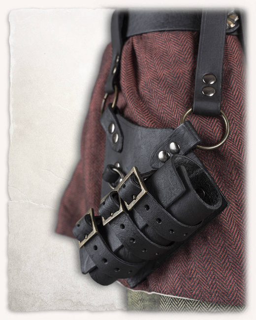 Geralt Sword Holder Diagonal - Left-hand - Black