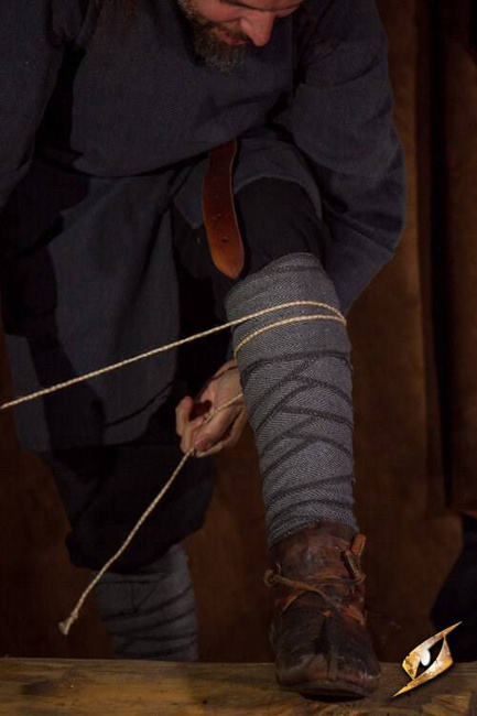 Woodland Leg Wraps - Cotton - Storm Grey