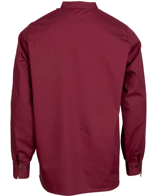 Lucious - Bordeaux - koszula bawełniana