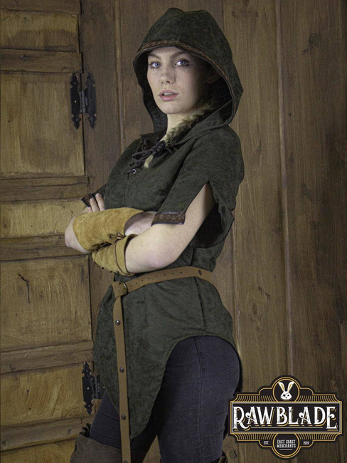 Briannan Ranger Tunic Suede - Green