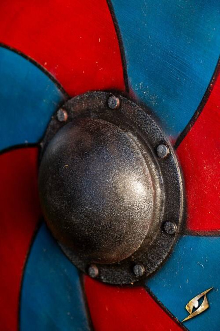 GastiR Shield - Blue/Red - 75 cm