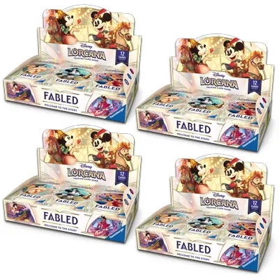 Disney Lorcana: Fabled Booster Box Case (96 boosterów)