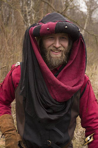 Turban Jafar - Epic Black/Dark Red