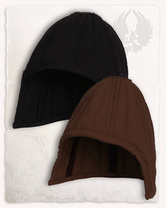 Arthur Padded Coif - Brown