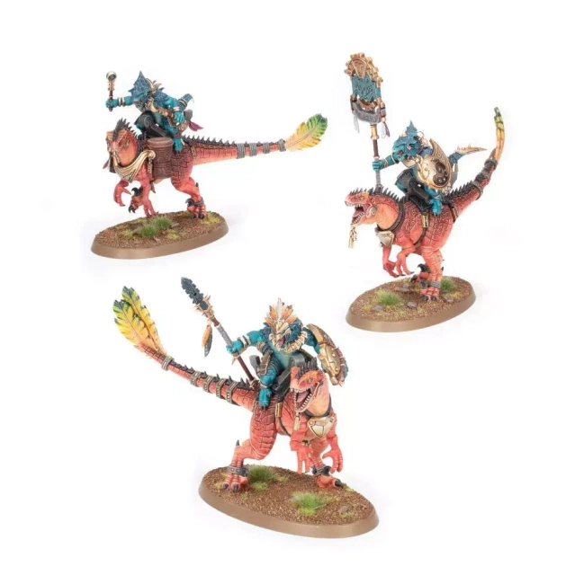 Age of Sigmar: Seraphon Aggradon Lancers