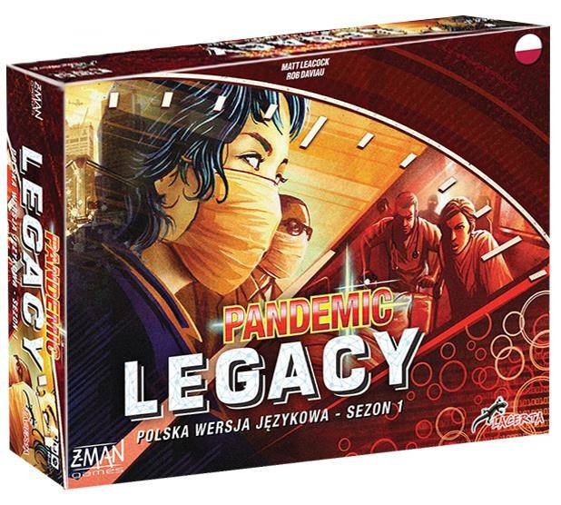 Pandemic Legacy: Sezon 1 (edycja czerwona)