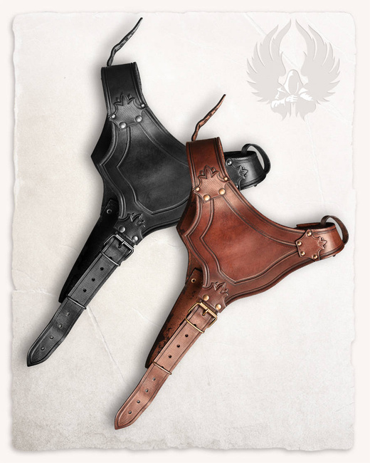 Crisso Leather Spaulders 2ND ED - Brown